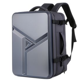 Multifunctional Large Capacity Extended Waterproof Business Computer Backpack (Option: Dark Gray-17 Inch)