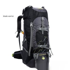 Hiking Bag Large Capacity Outdoor Sports Trip Foreign Trade Mountaineering (Option: Black-56 To 75L)